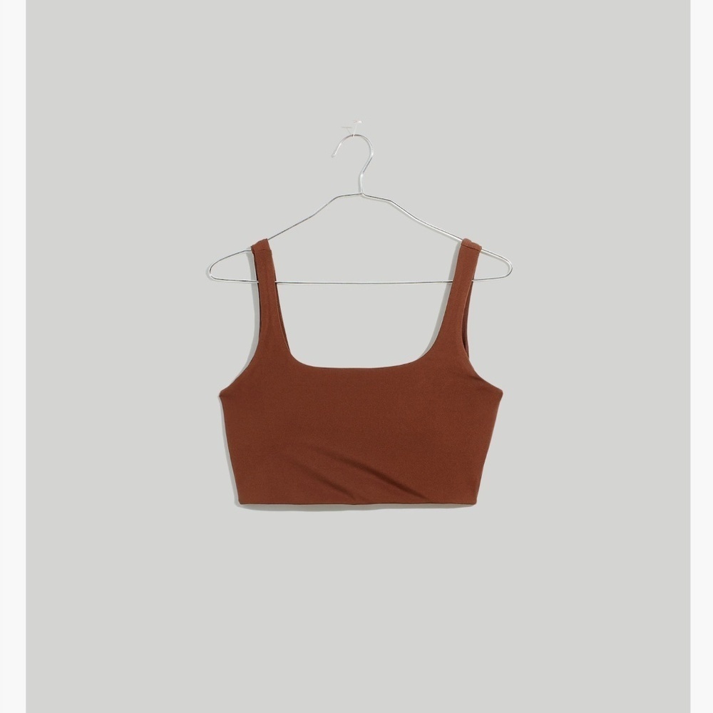 Madewell‎ Flex Square-Neck Sports Bra - Small